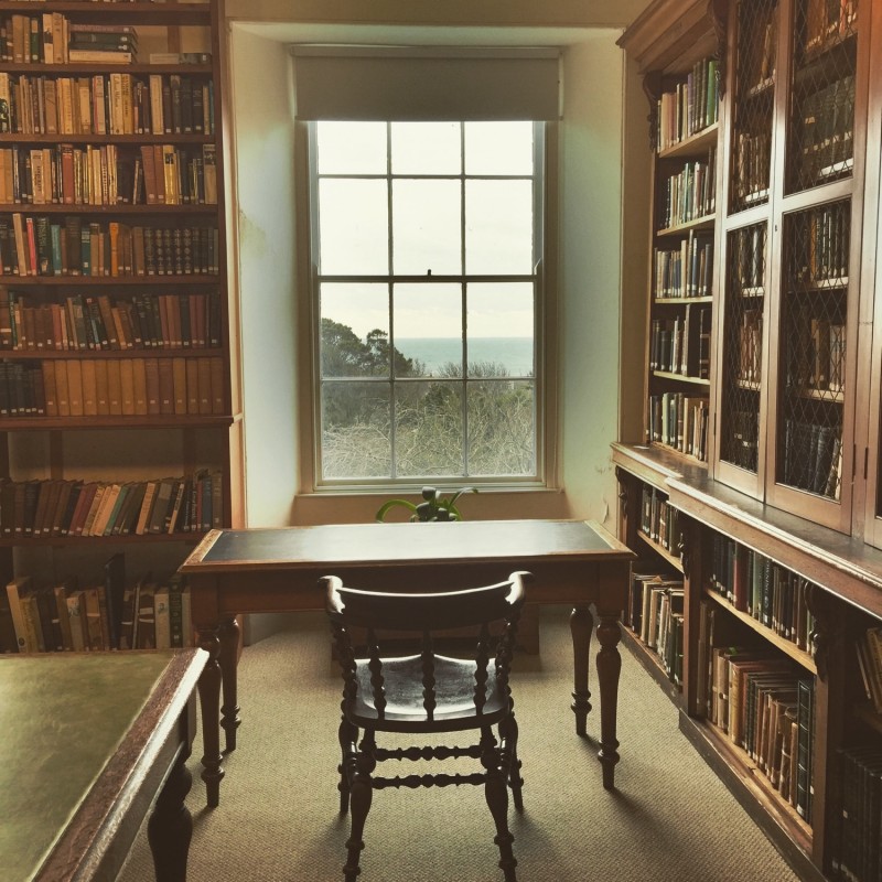 A place to study with one of the best views in Penzance