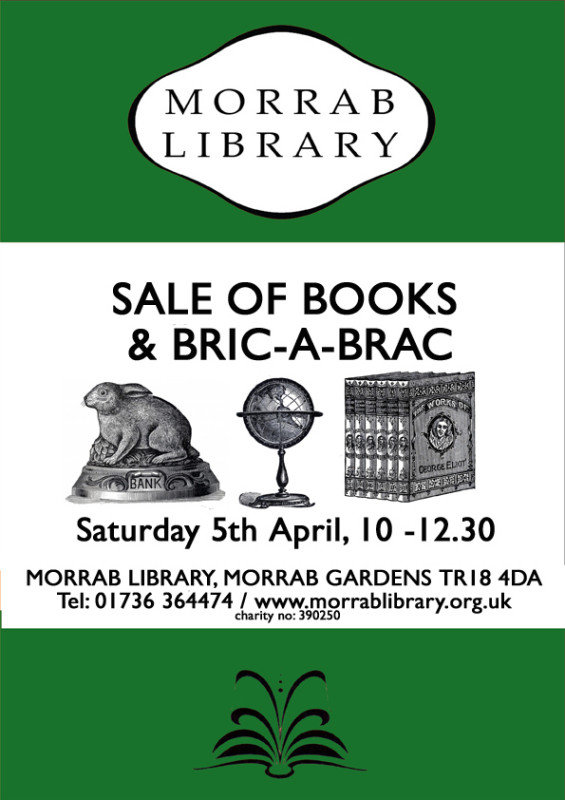 A4 Book and Bric a Brac sale 5 April web