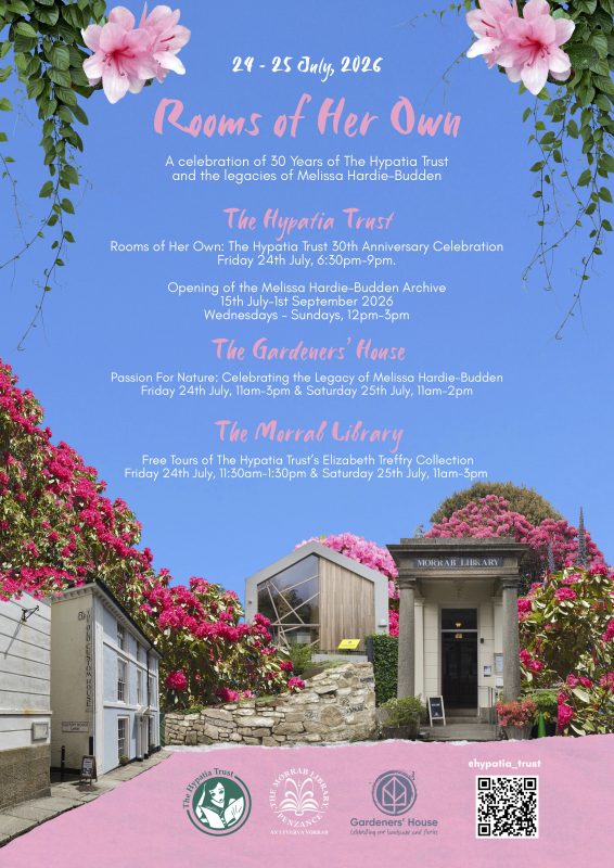 A Celebration of Melissa’s legacy in the Elizabeth Treffry Collection at The Morrab Library